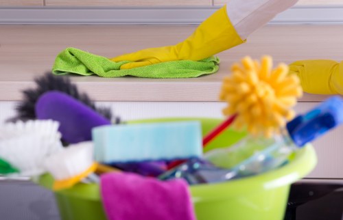 Specialist cleaning supplies used for pet stain odour removal in Northwood